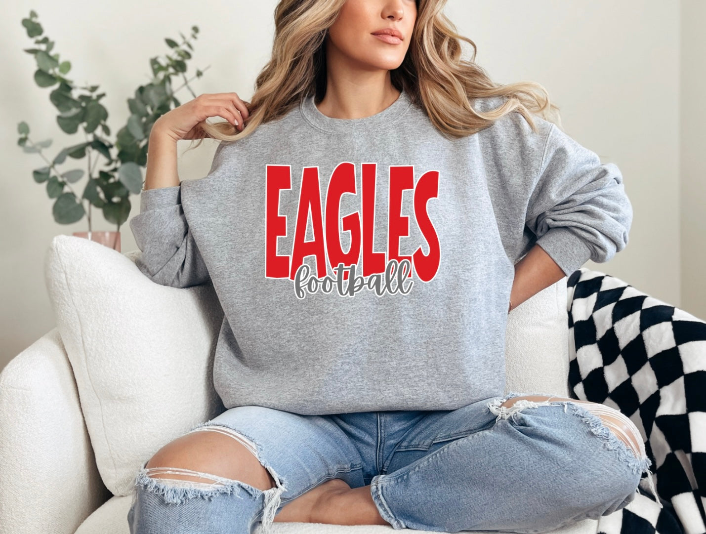 Eagle Football -Lg Whimsy font