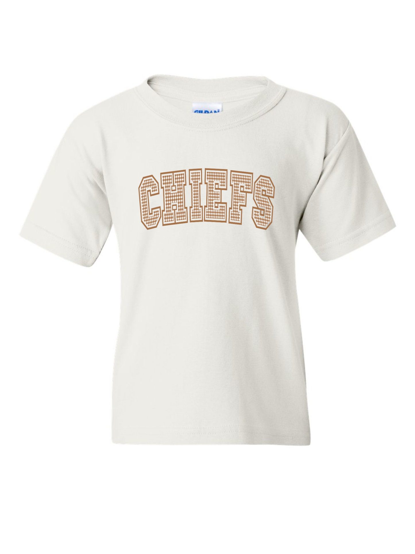 Chiefs Brown Gingham - YOUTH