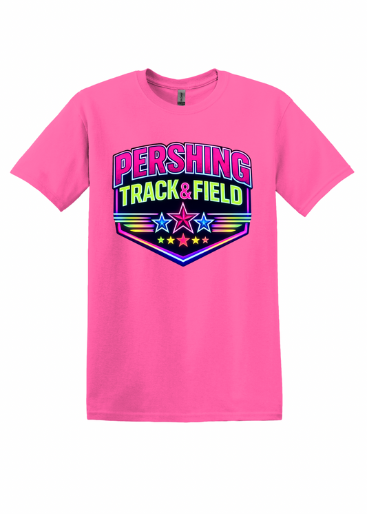 Neon Pershing Track & Field T-Shirt