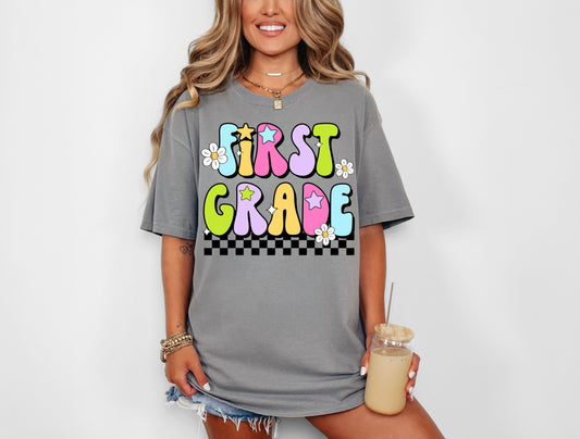 First Grade Retro Check