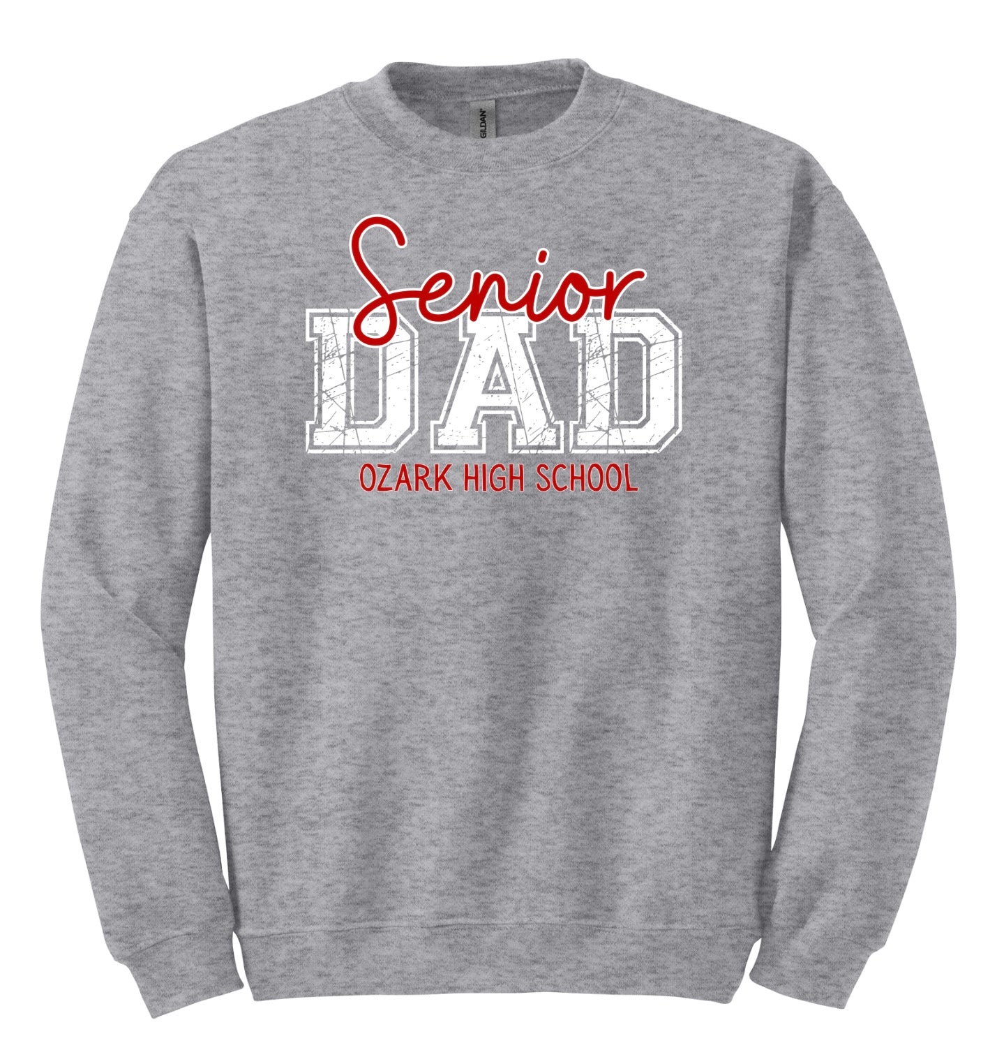 Senior Dad Distressed