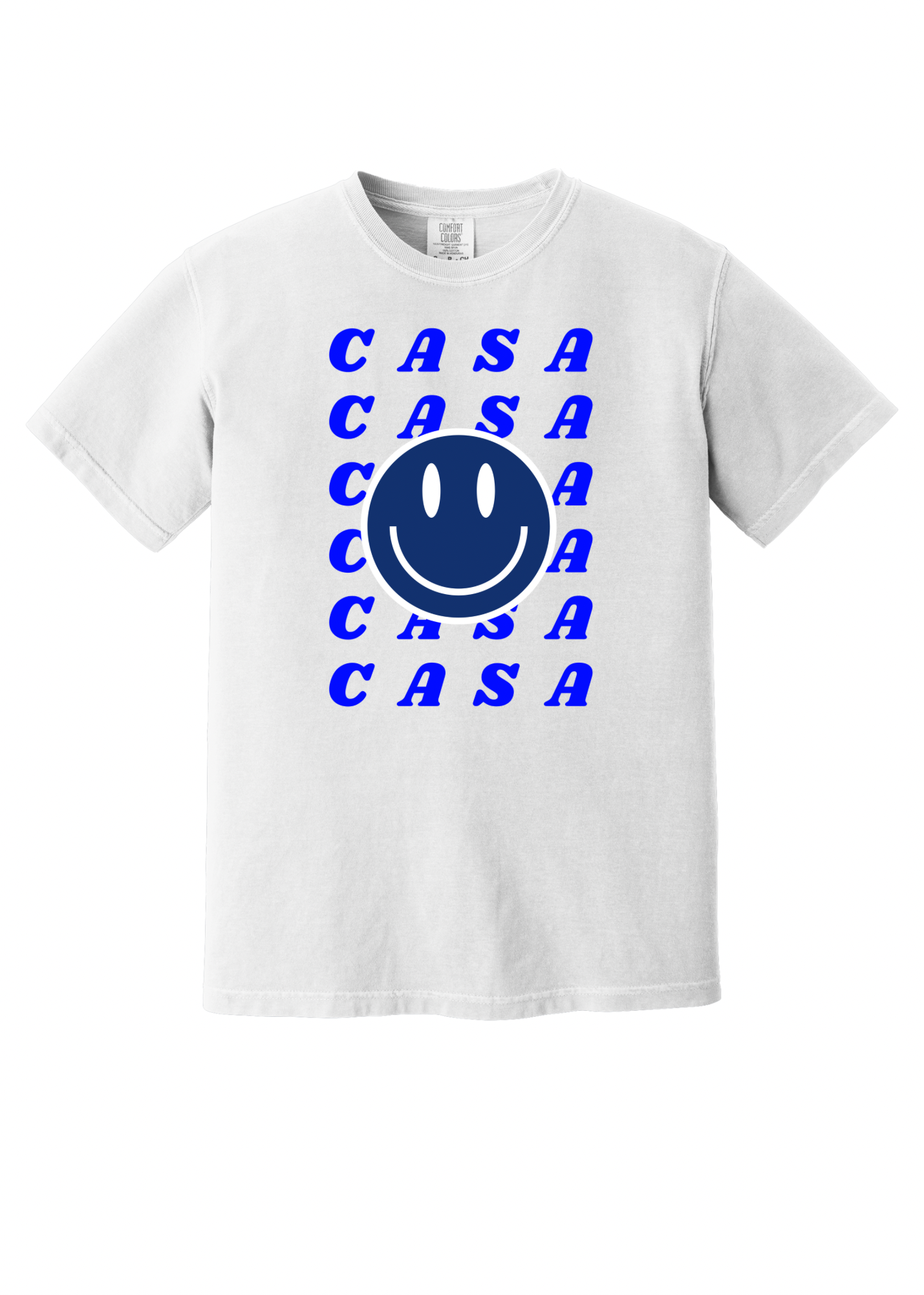 CASA Stacked Smiley - Blue
