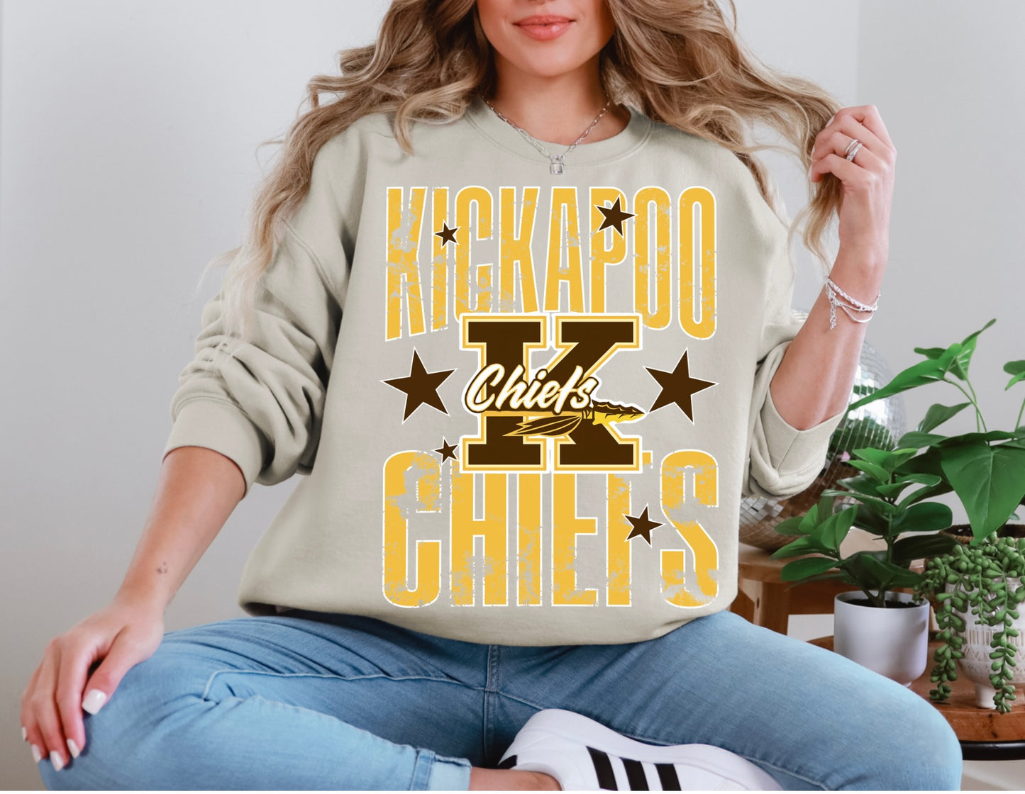 Kickapoo Chiefs w/stars large