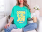 OFC Women's Brunch Tee - BLUE Stripes
