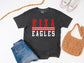 Nixa Eagles - Distressed Stripes