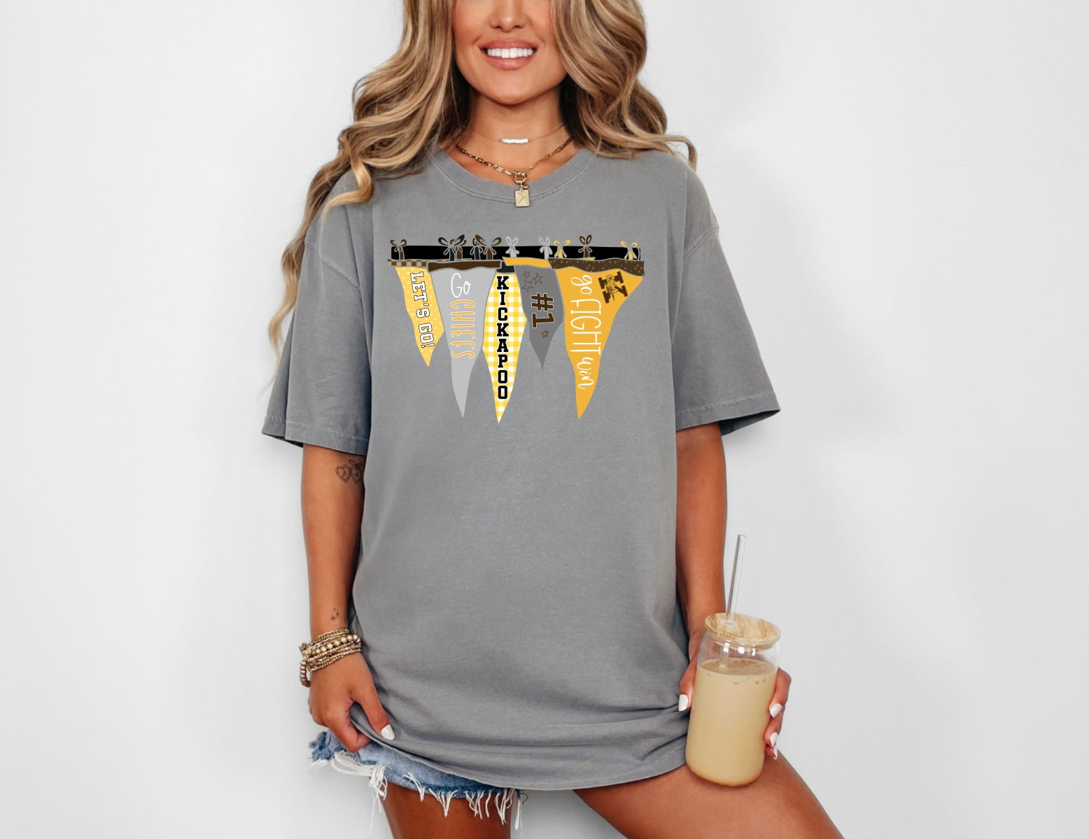Kickapoo Merchandise Kickapoo Pennant Collage – Happy Standard Apparel Co