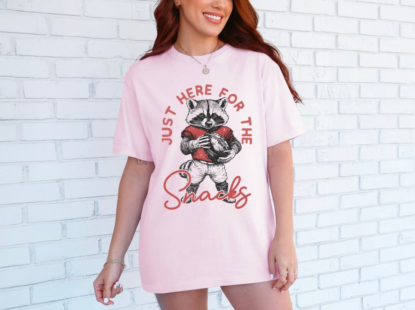 Just Here For The Snacks Raccoon