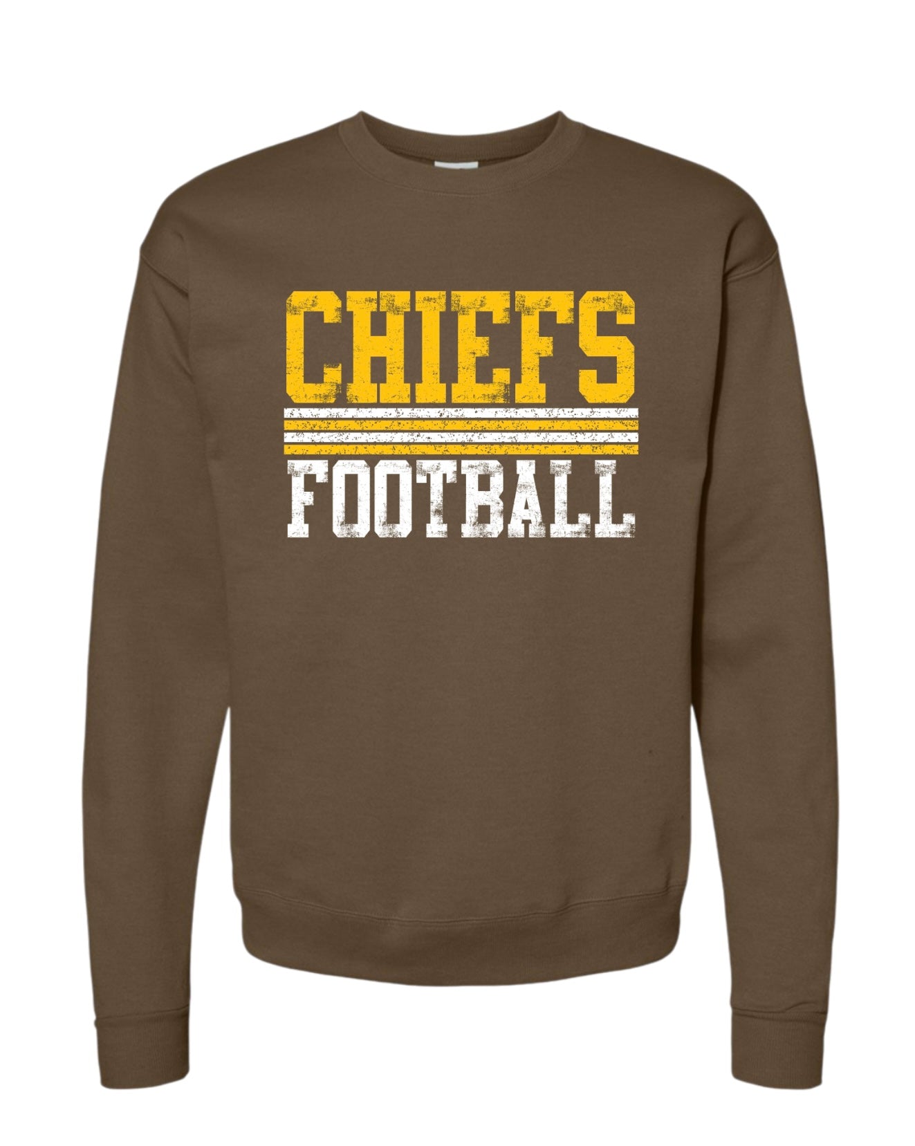 Chiefs Football - distressed stripes