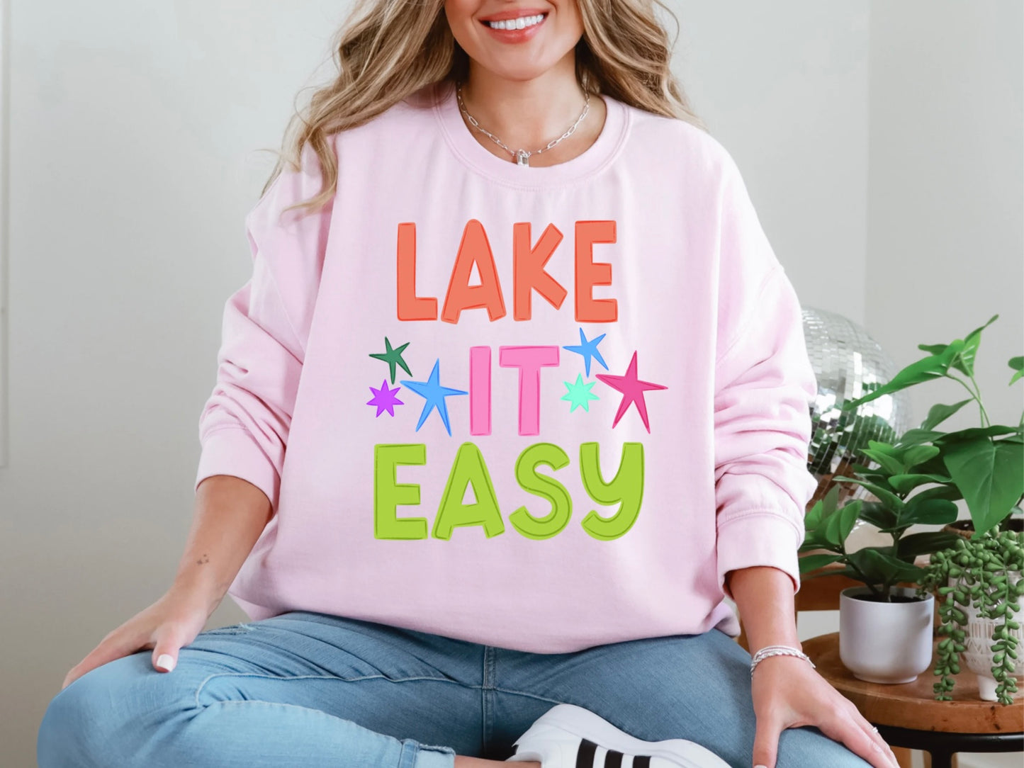 Lake It Easy w/stars