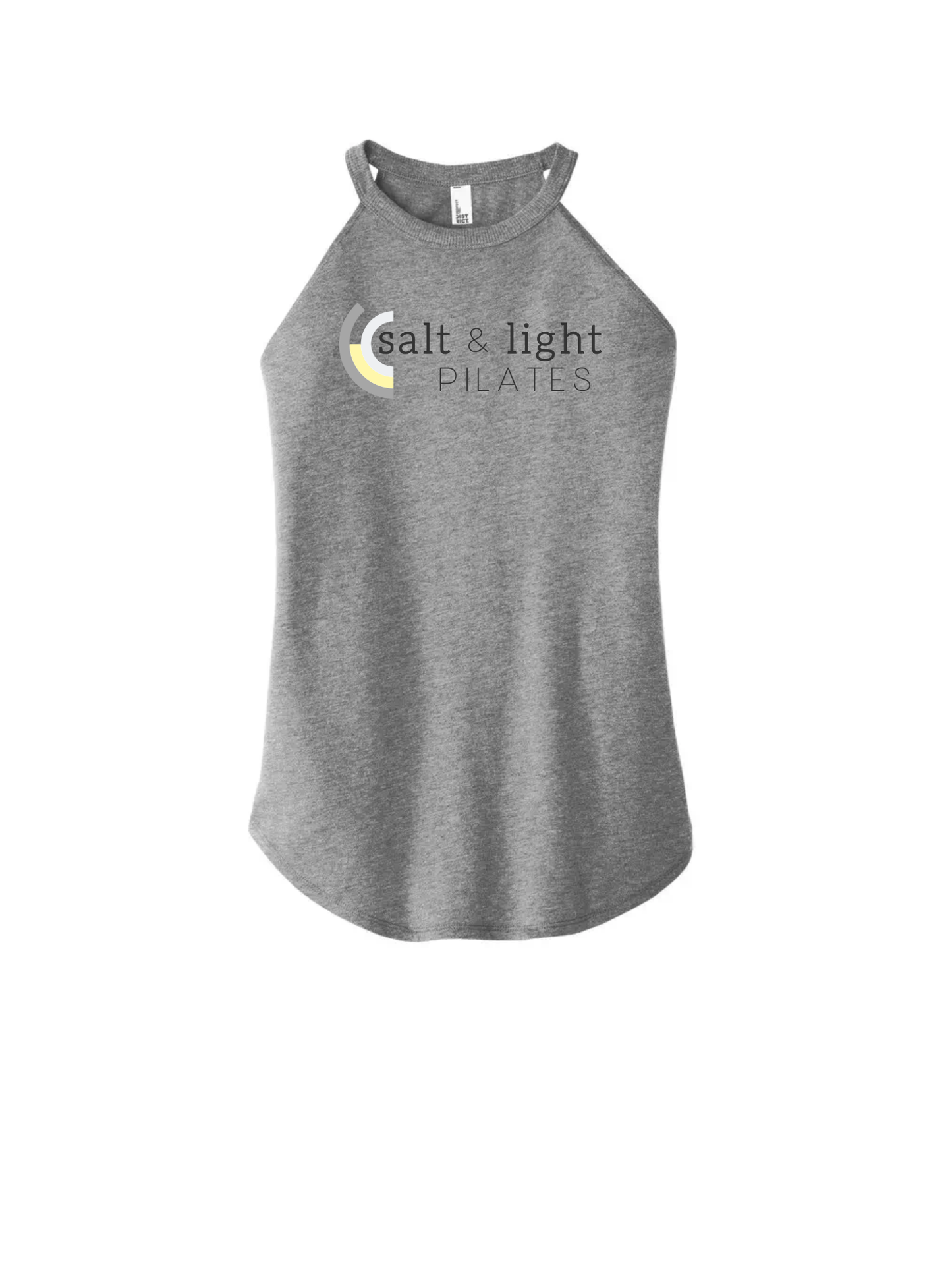 District Tri Rocker Tank - Gray Frost
