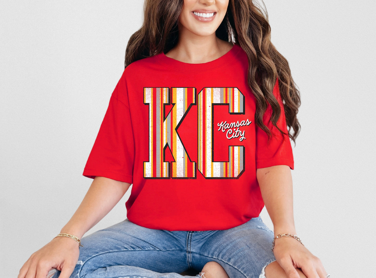 KC Vertical Stripe - Red