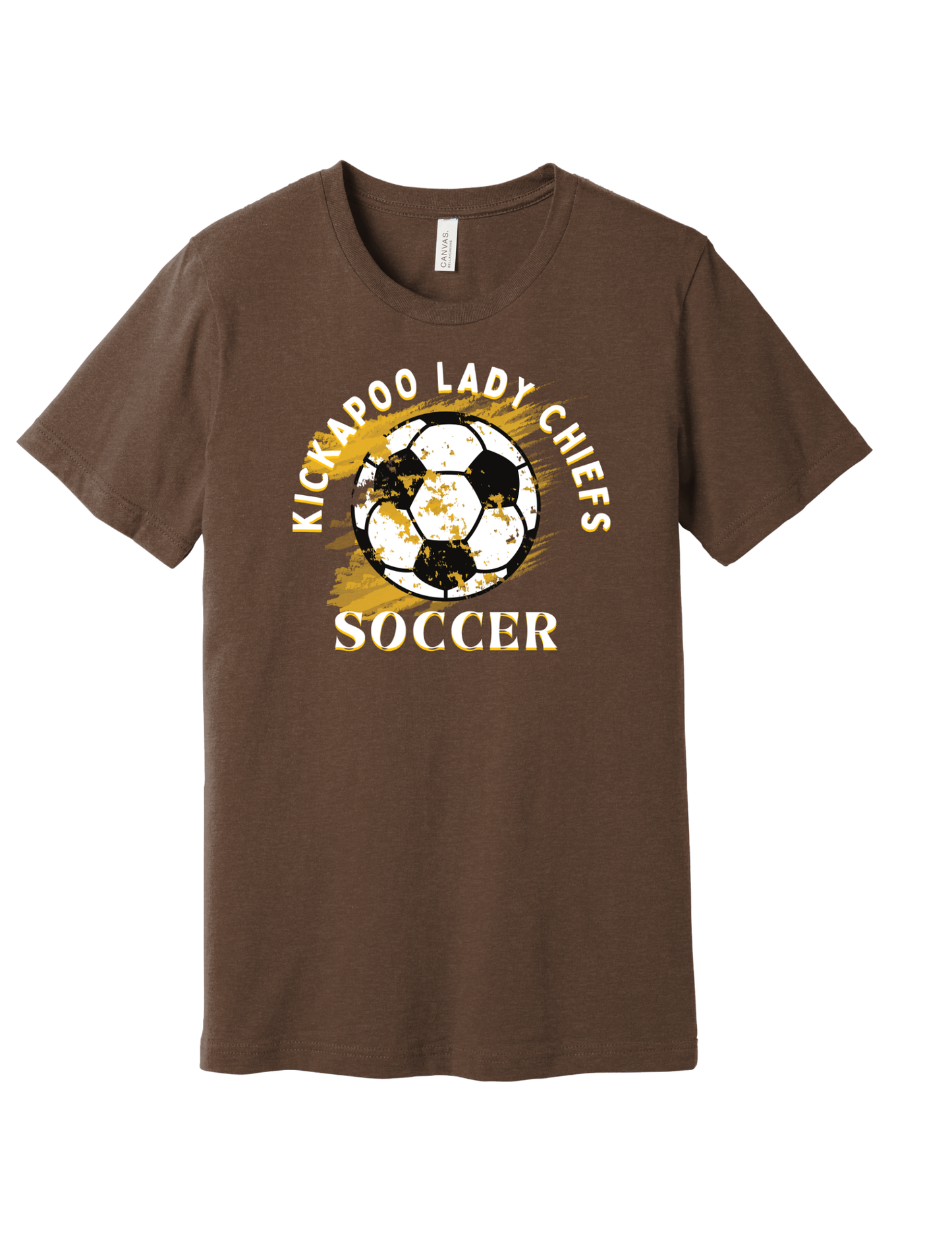 Kickapoo Lady Chiefs Soccer with Ball