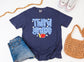 Blue Gingham - Third grade