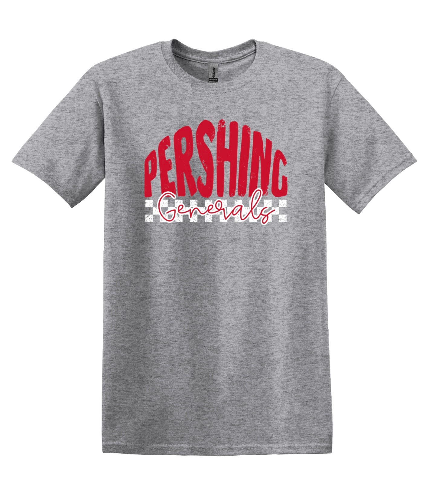 Pershing Generals Checker - YOUTH T-shirt