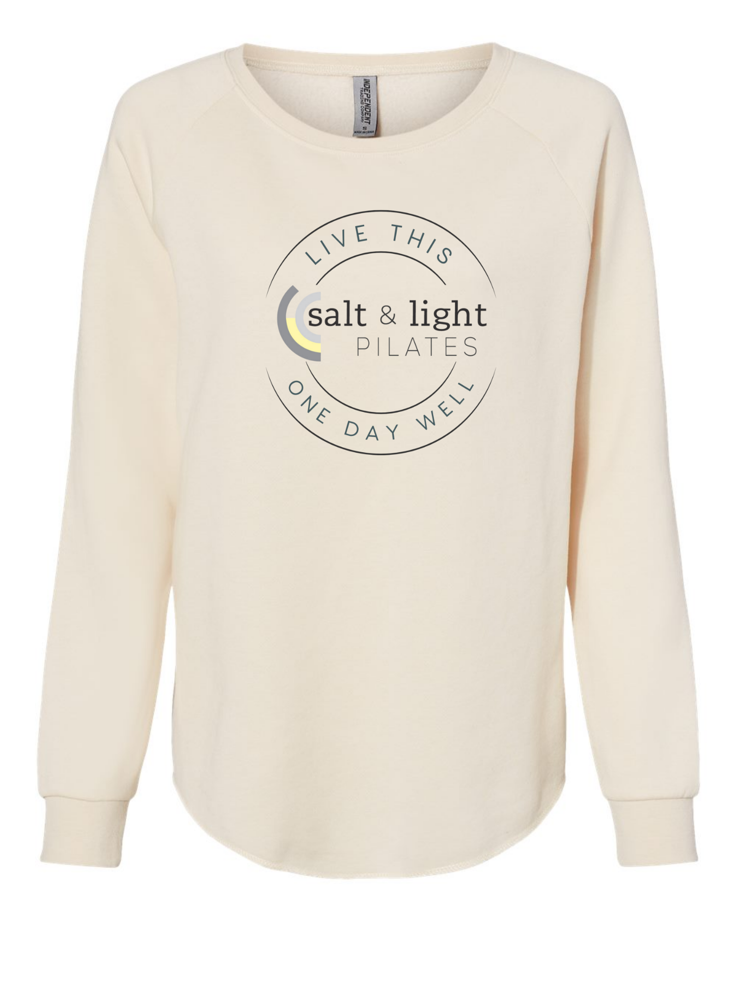 Independent Rounded Hem Sweatshirt - Bone