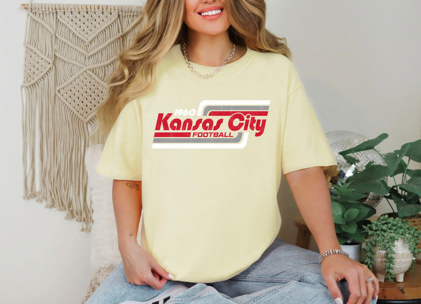 KC 1960 Retro Stripe - Gold