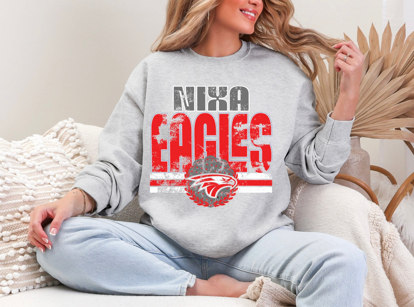 Nixa Eagles - w/striped mascot