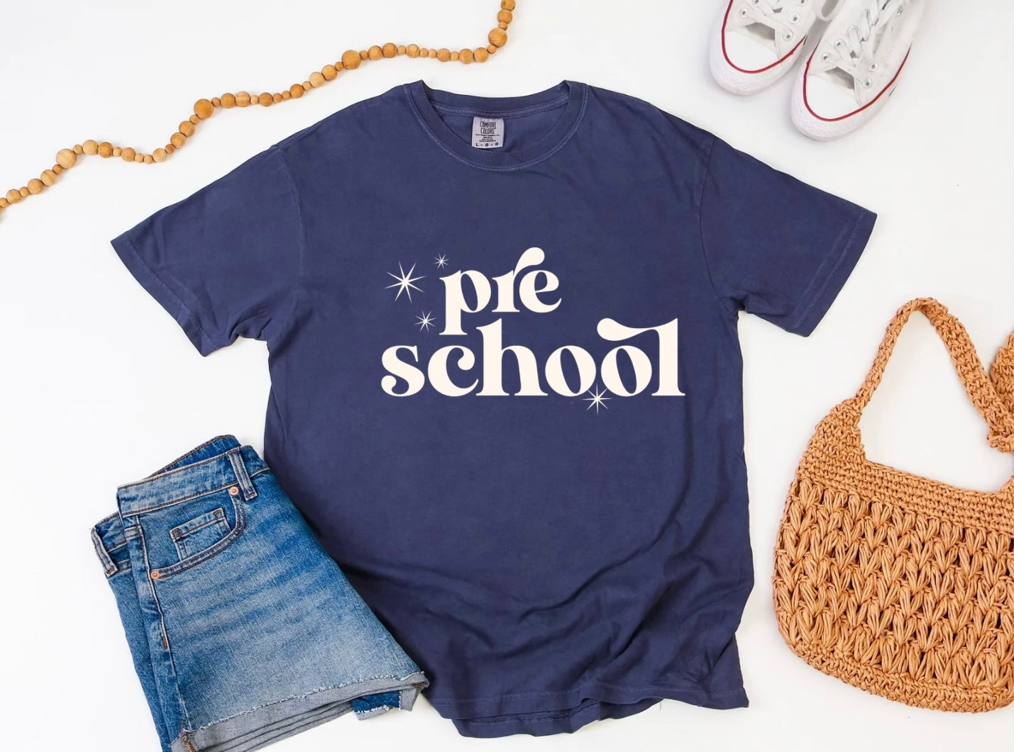 Retro Ivory Star - Pre School