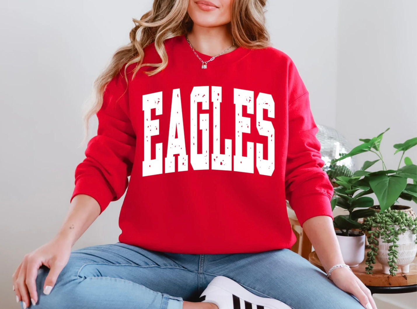 Eagles - Lg White Font
