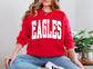 Eagles - Lg White Font