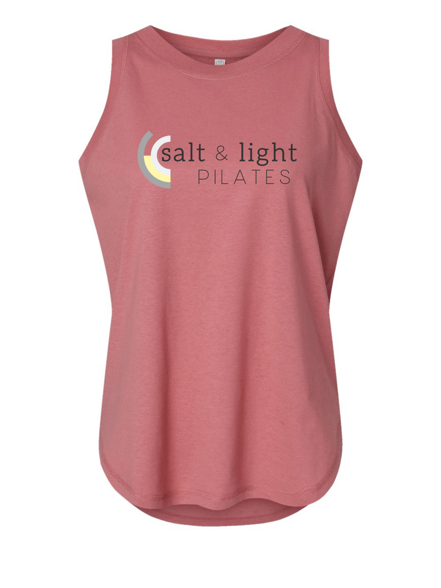 LAT Women's relaxed Fine Jersey Tank - Mauvelous
