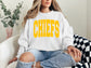 Chiefs - Large Font Gold