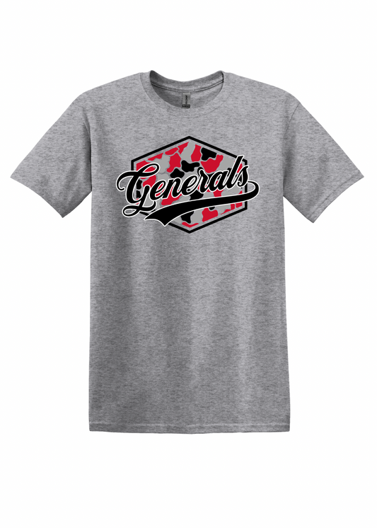 Generals Camo - YOUTH T-shirt