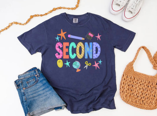 Smiley Doodles - Second Grade