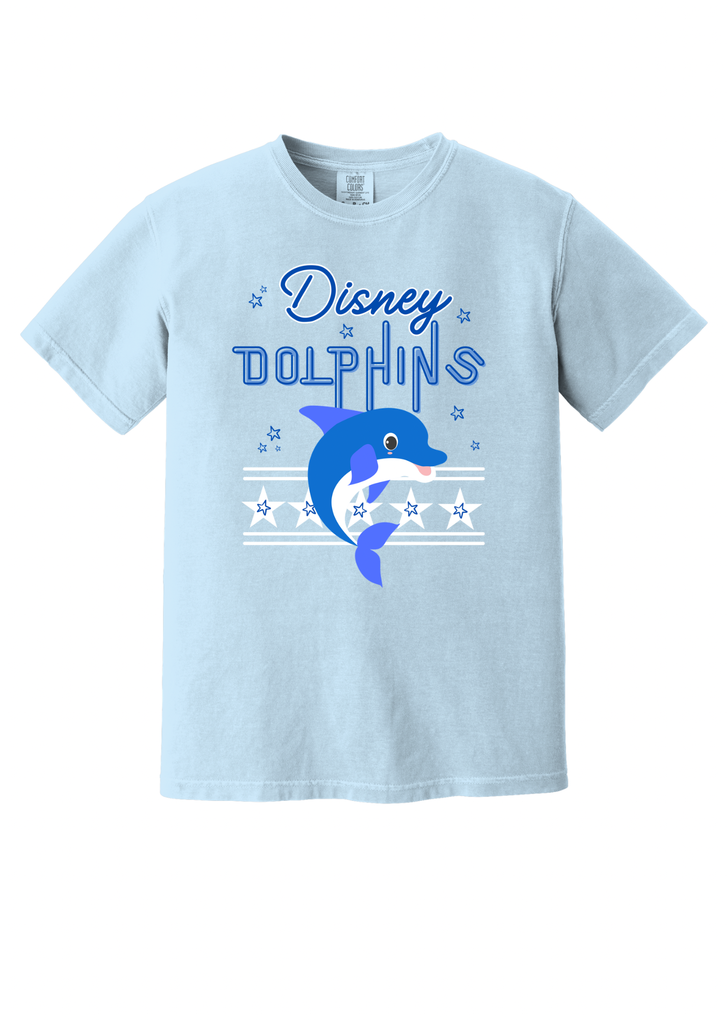 Disney Dolphin Stars - Adult Tee