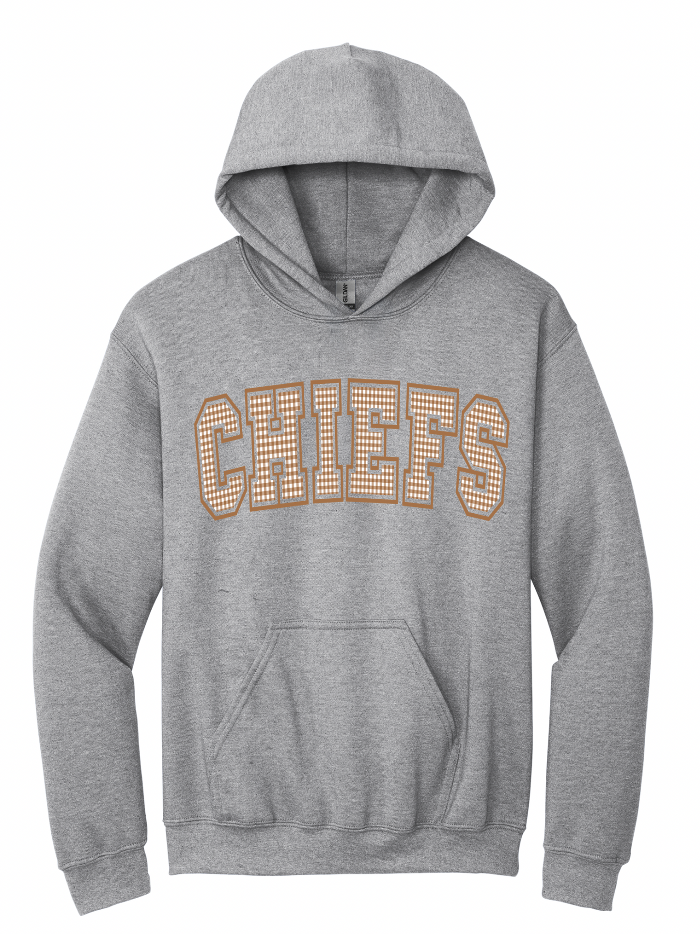 Chiefs Brown Gingham