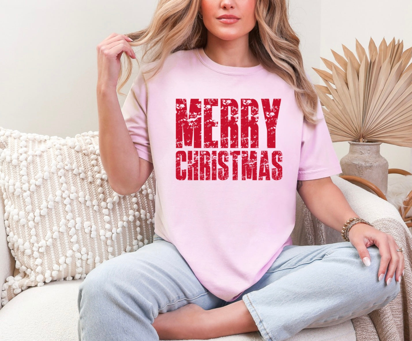 Merry Christmas - Distressed