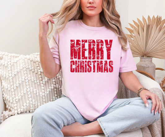 Merry Christmas - Distressed