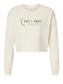Independent Cropped Sweatshirt - Bone