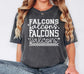 Falcons Stacked Fonts