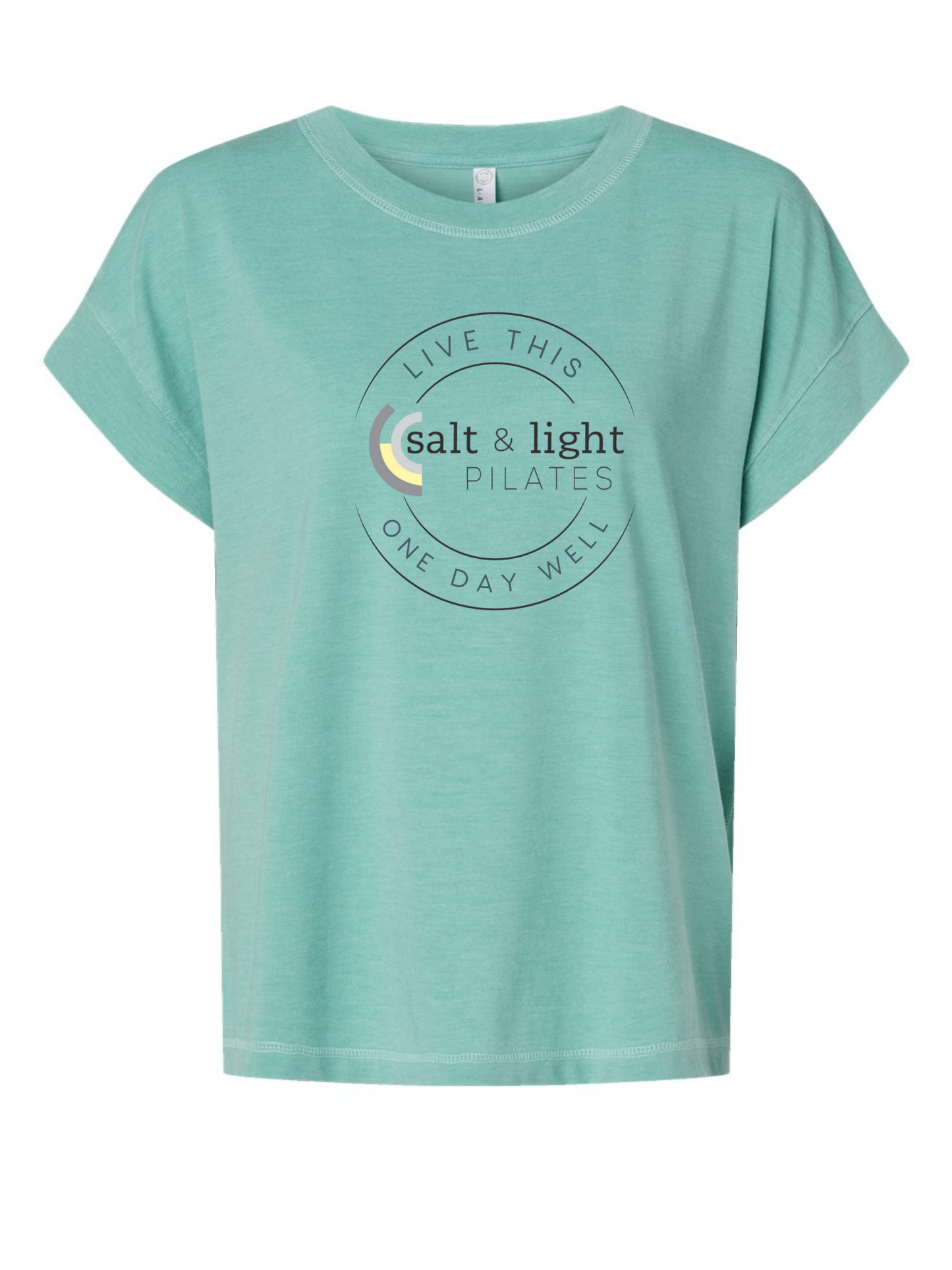 LAT Vintage Wash Tee - Washed Saltwater