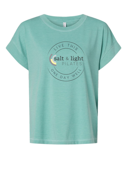 LAT Vintage Wash Tee - Washed Saltwater