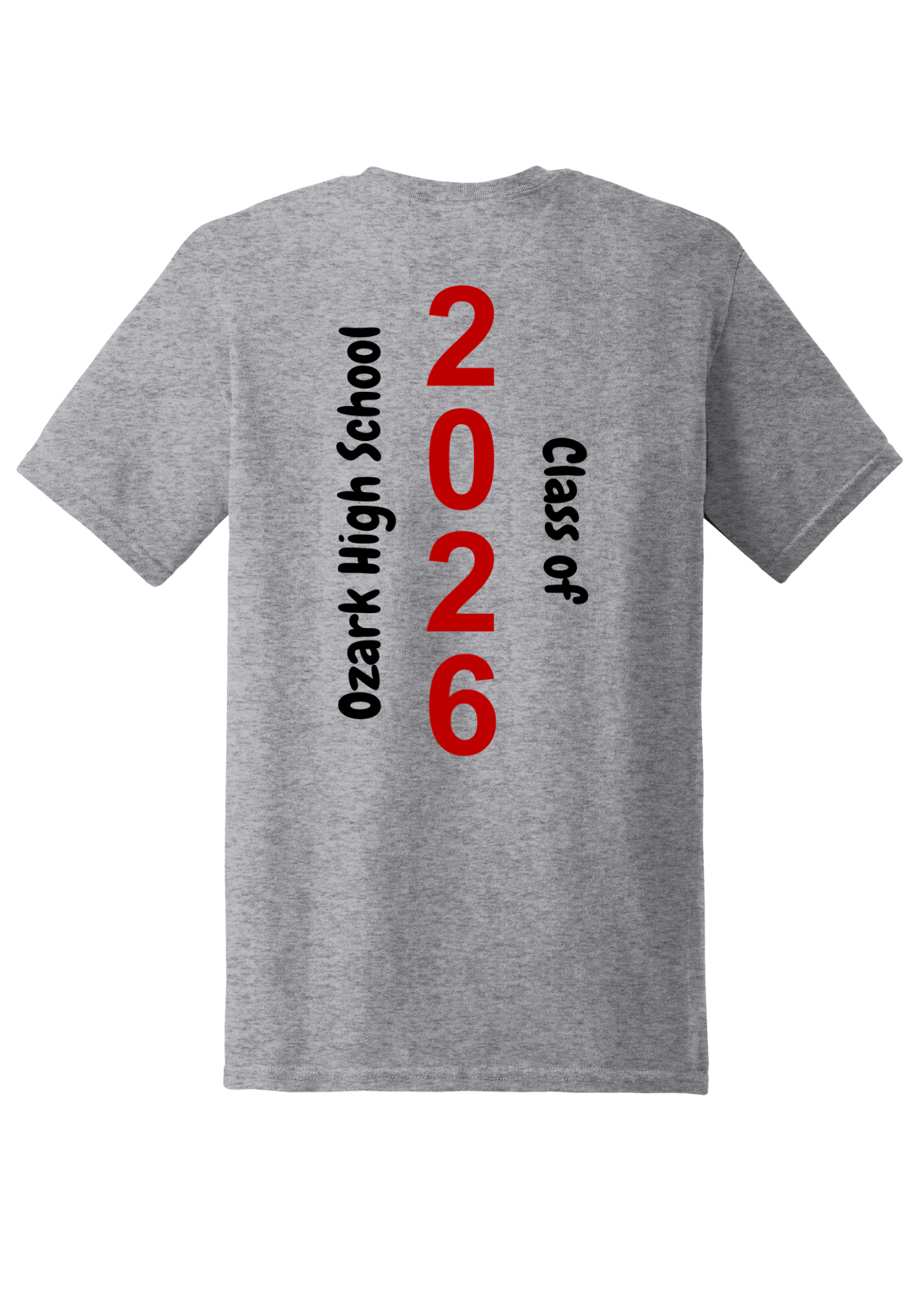 Class of 2026 Front/Back with paw