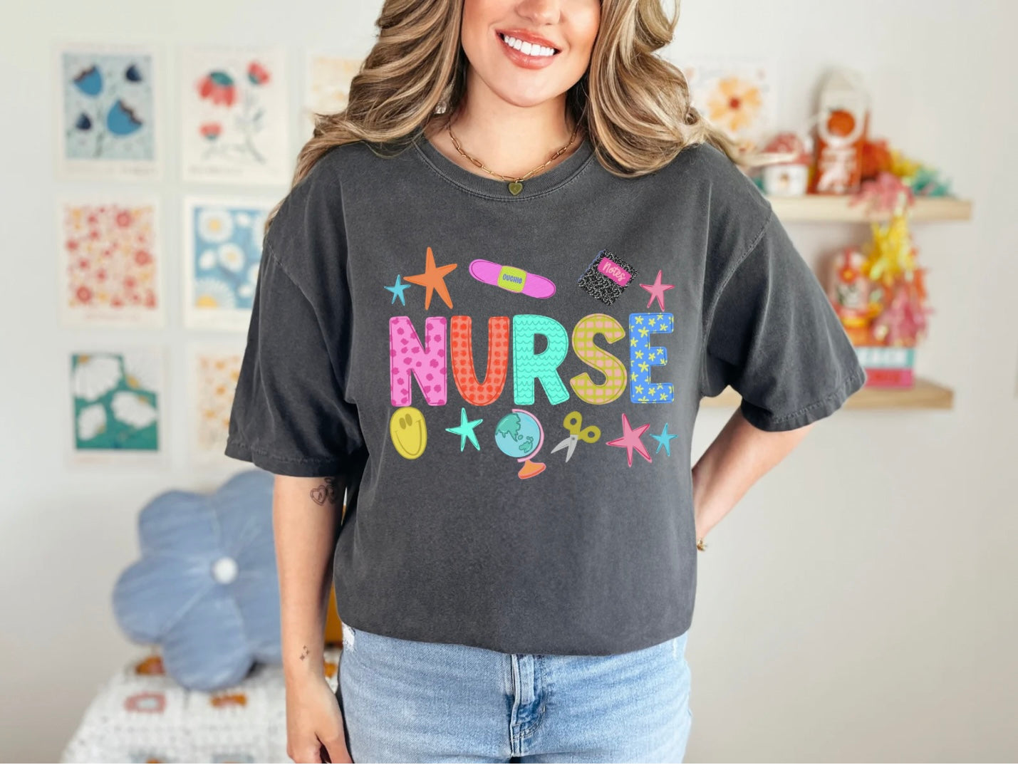 Smiley Doodles - Nurse