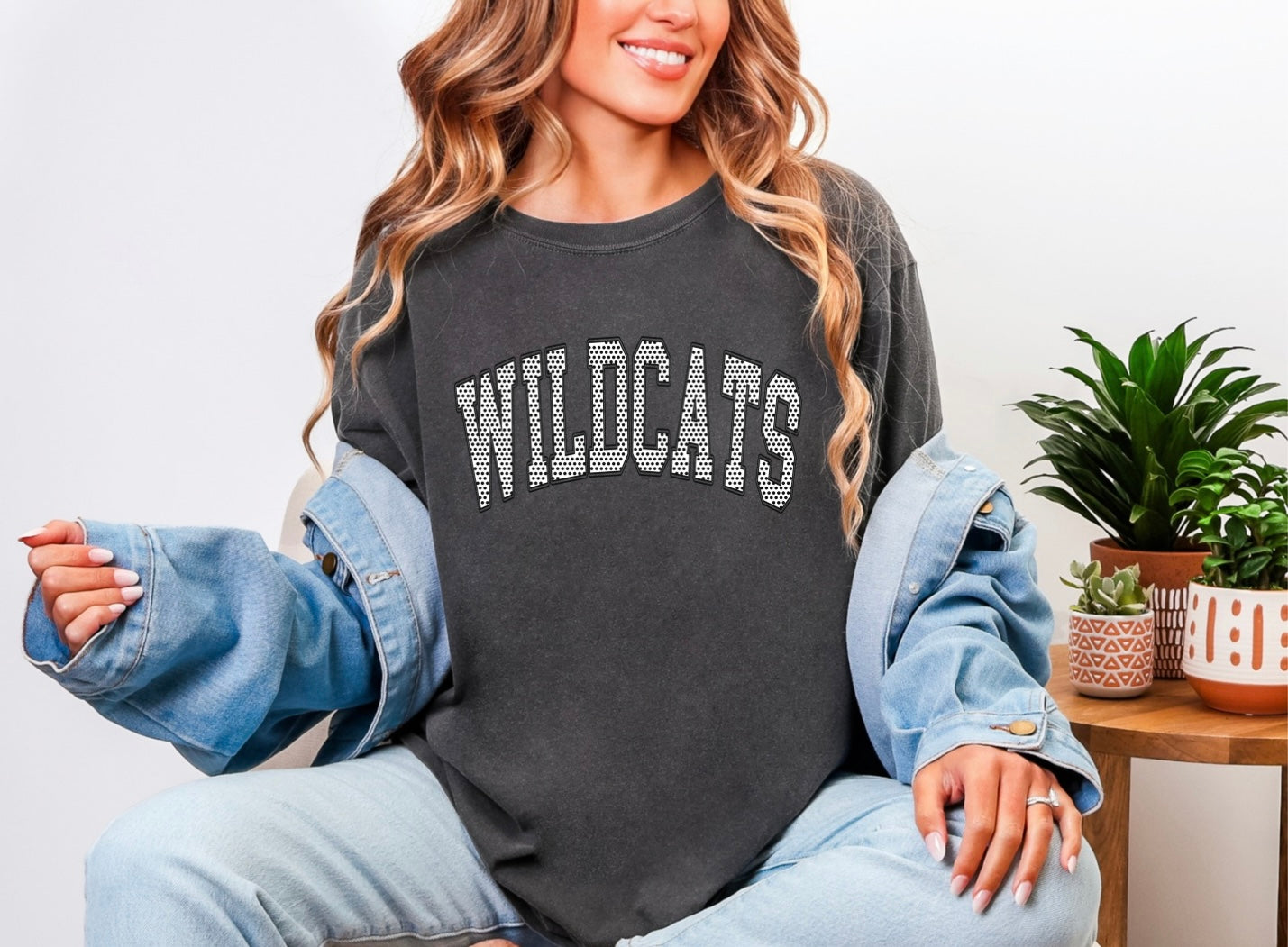 Wildcats - Tiny Dot - Black
