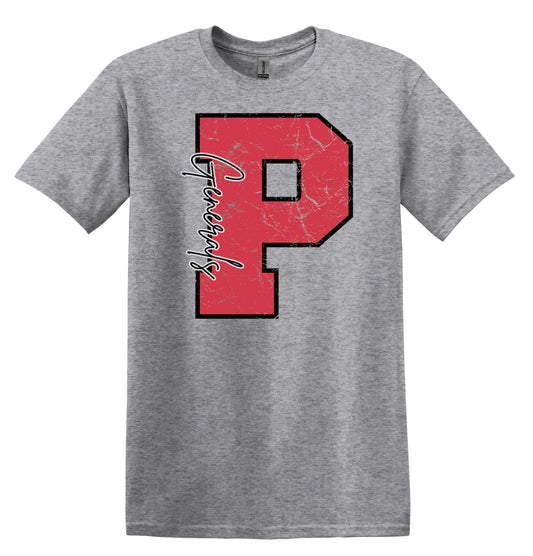 Distressed P - YOUTH T-shirt