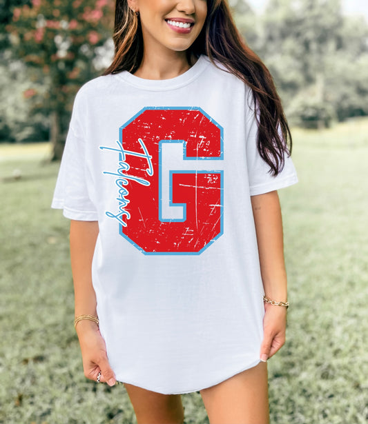 Distressed Big G - Falcons