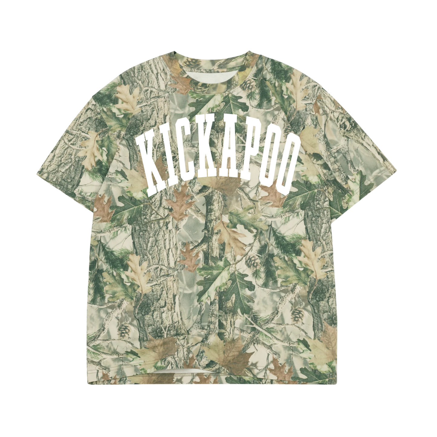 Green Leaf Camo Tee