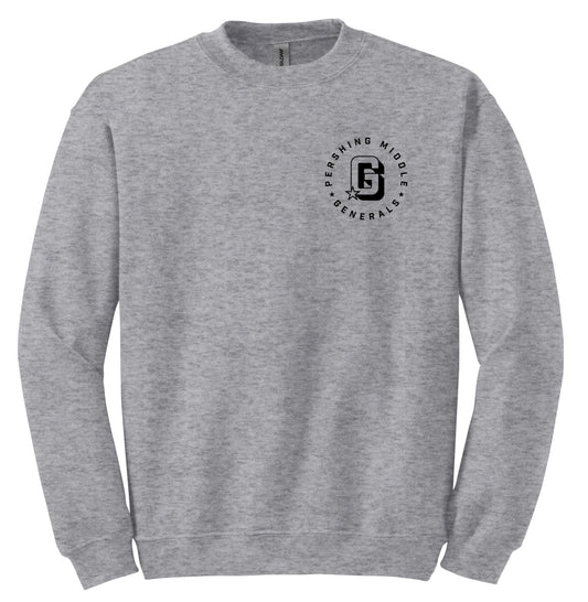 Pershing Middle Round - YOUTH Sweatshirt
