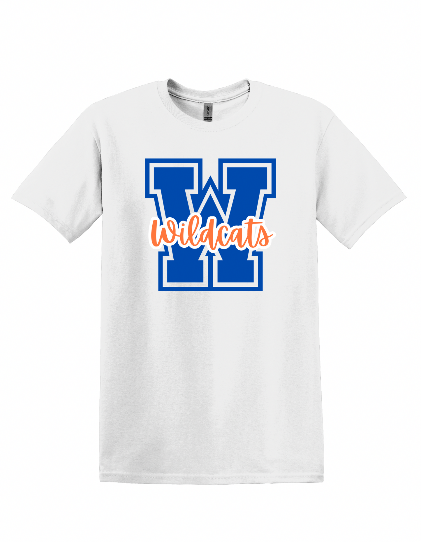 Wildcats W w/ orange - YOUTH Tee