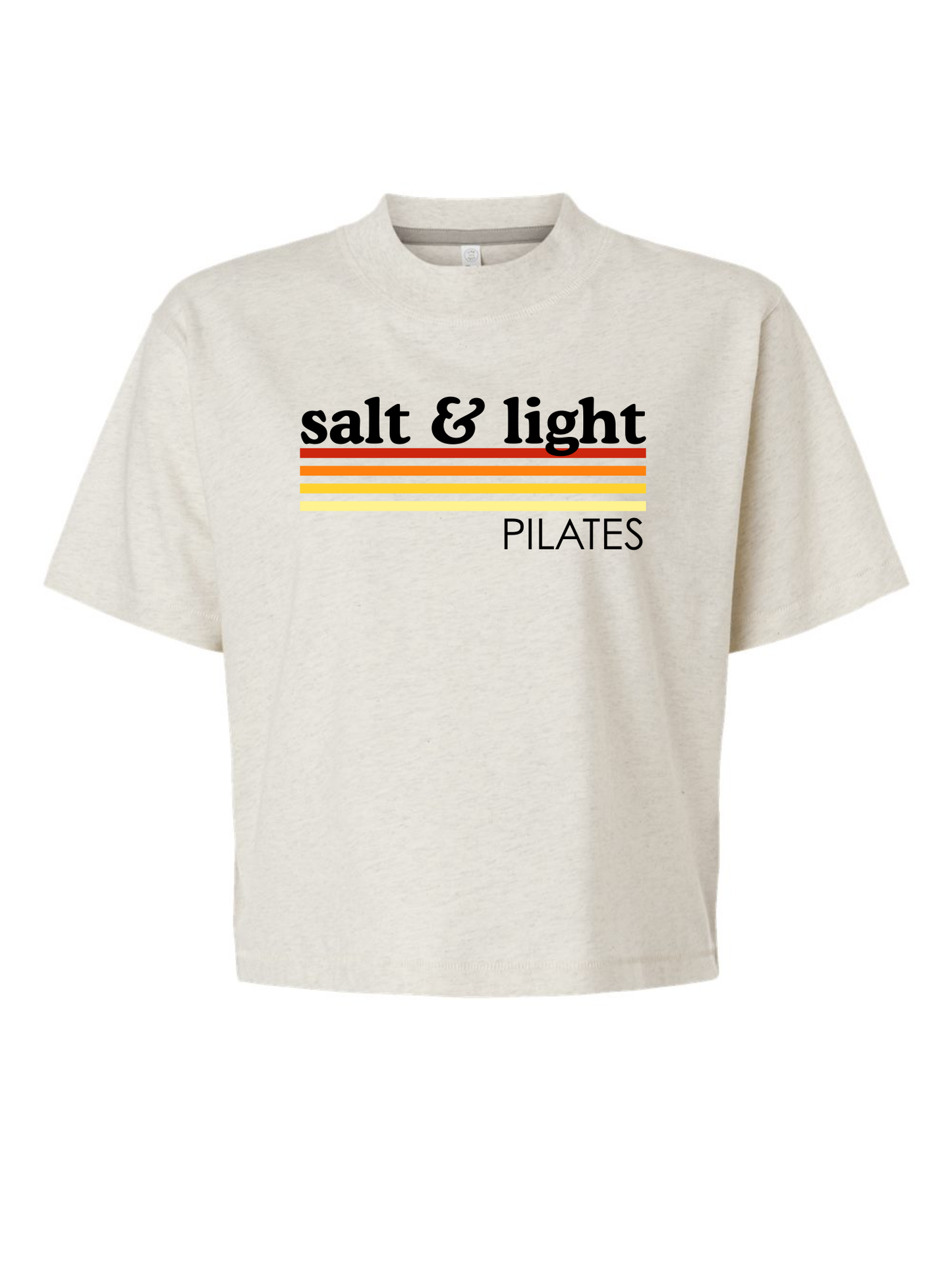 LAT Boxy Tee - Natural Heather