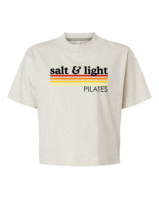 LAT Boxy Tee - Natural Heather