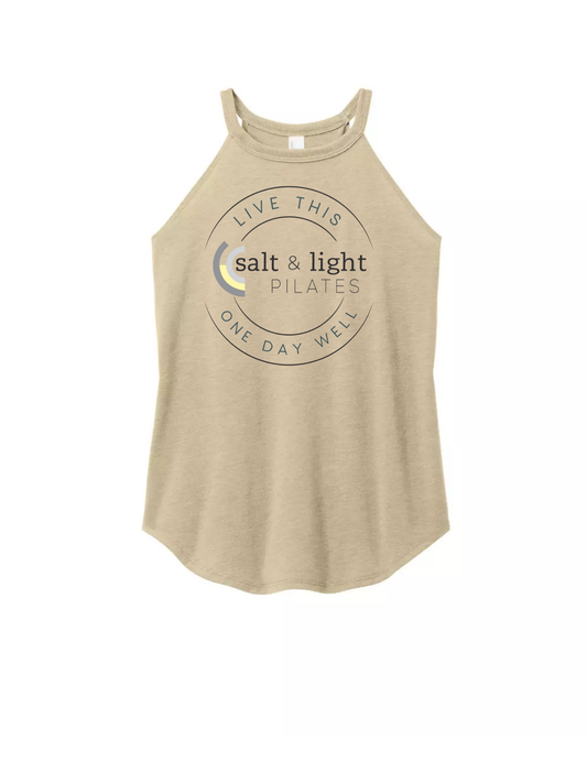 District Tri Rocker Tank - Desert Tan Heather