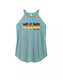 District Tri Rocker Tank - Heathered Eucalyptus