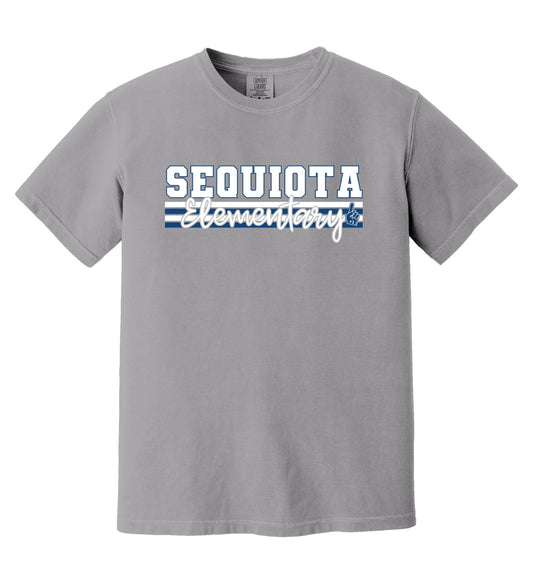 Sequiota Elementary Navy Stripes - Go Team - ADULT