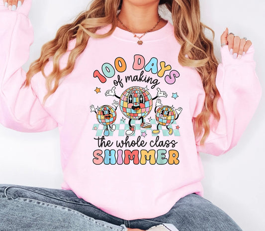 100 Days of Making the Whole Class Shimmer